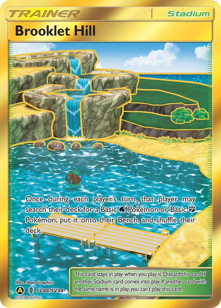 Brooklet Hill - Hidden Fates (Secret Rare) [HIF-SV88]