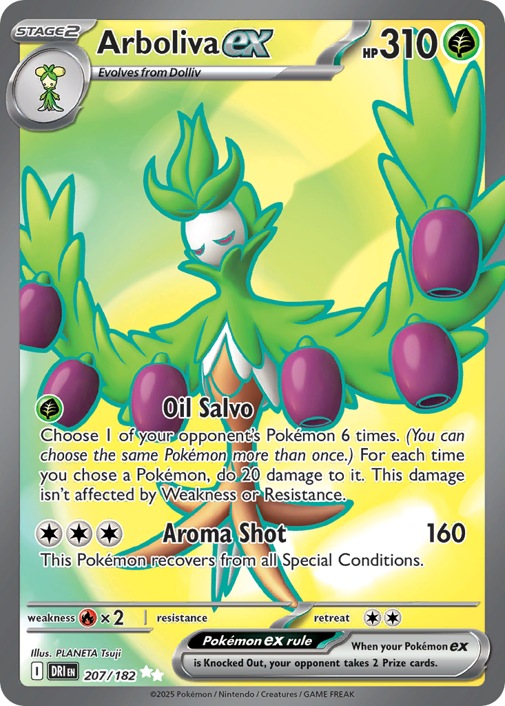 Arboliva ex - Destined Rivals (Ultra Rare) [DRI-207]