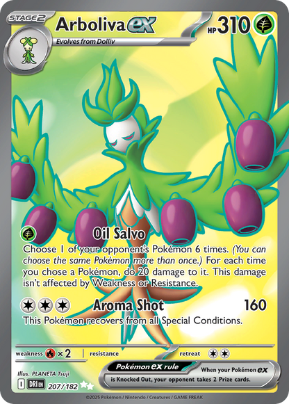 Arboliva ex - Destined Rivals (Ultra Rare) [DRI-207]