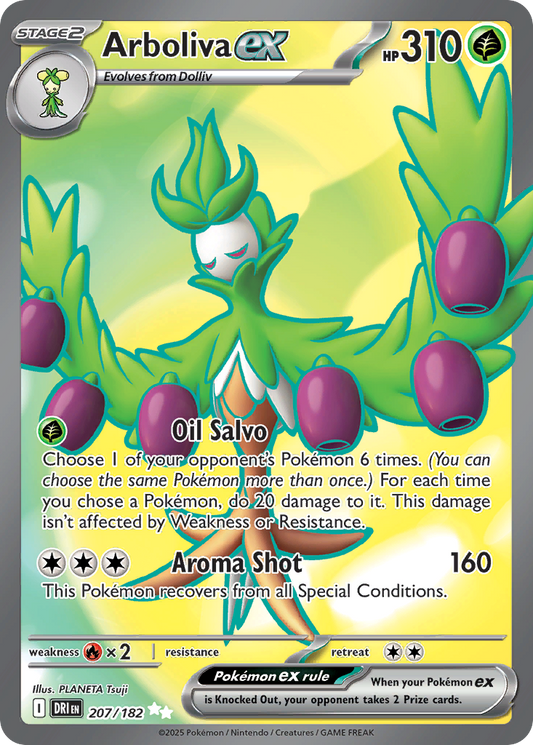 Arboliva ex - Destined Rivals (Ultra Rare) [DRI-207]