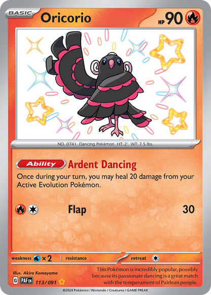 Oricorio - Paldean Fates (Shiny Rare) [PAF-113]