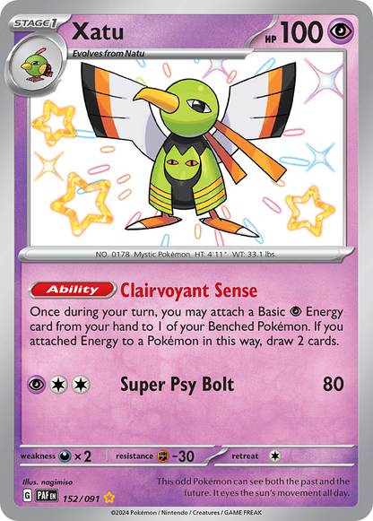 Xatu - Paldean Fates (Shiny Rare) [PAF-152]