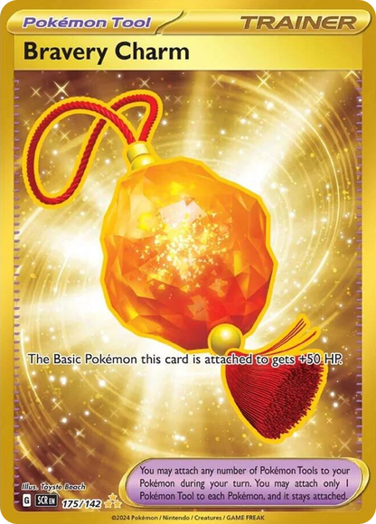 Bravery Charm - Stellar Crown (Secret Rare) [SCR-175]