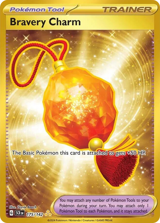 Bravery Charm - Stellar Crown (Secret Rare) [SCR-175]