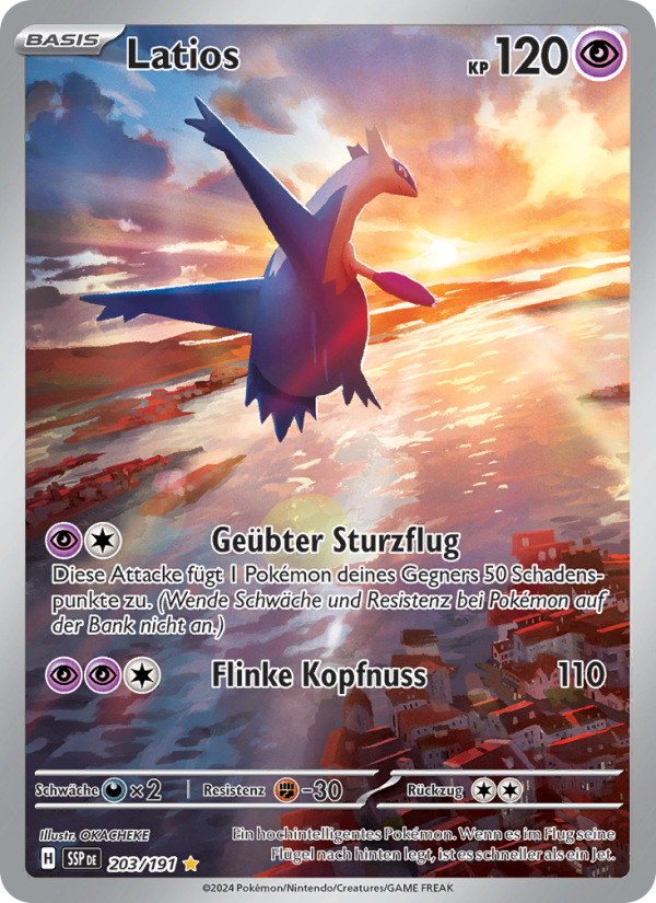 Latios - Surging Sparks (Illustration Rare) [SSP-203]