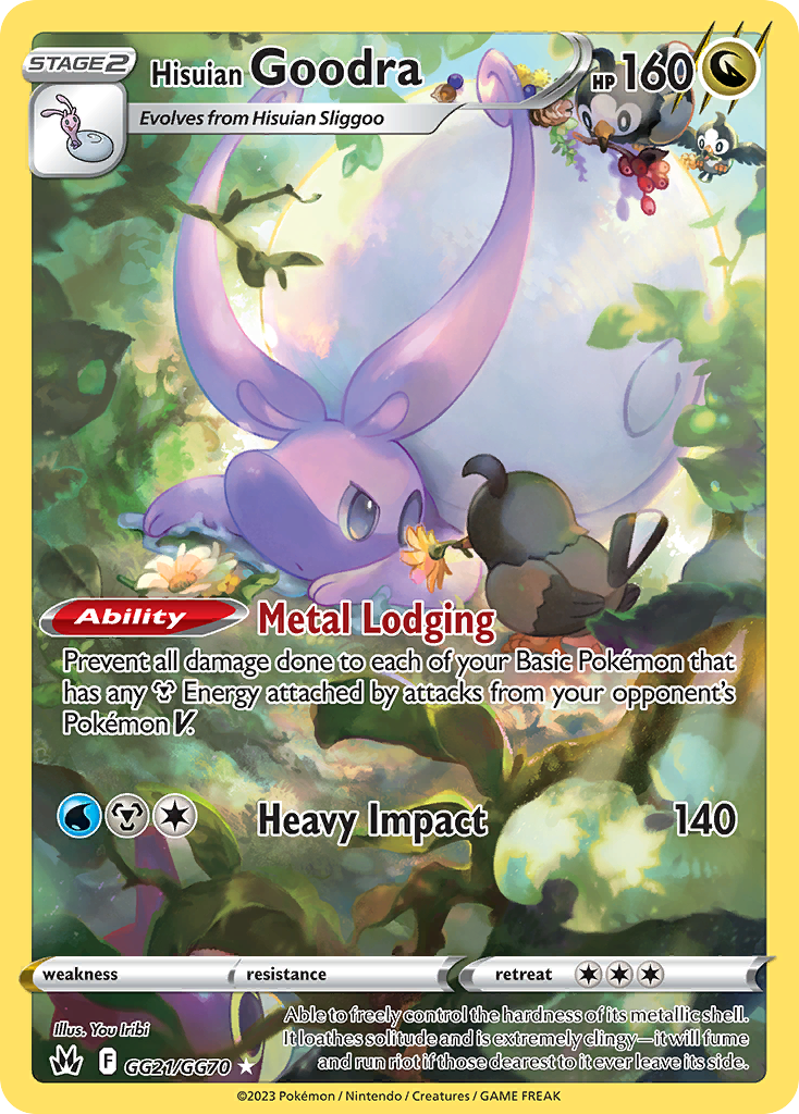 Hisuian Goodra - Crown Zenith (Holo Rare) [CRZ-GG21]