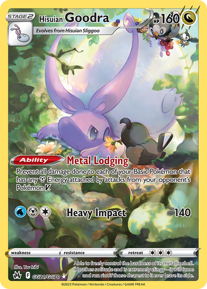 Hisuian Goodra - Crown Zenith (Holo Rare) [CRZ-GG21]