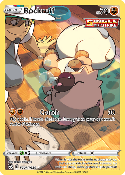 Rockruff - Silver Tempest (Holo Rare) [SIT-TG07]