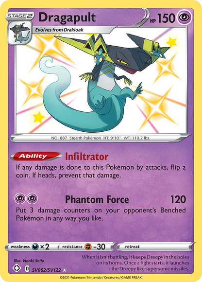 Dragapult - Shining Fates (Secret Rare) [SHF-SV62]