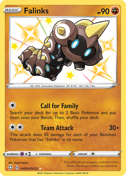 Falinks - Shining Fates (Secret Rare) [SHF-SV74]