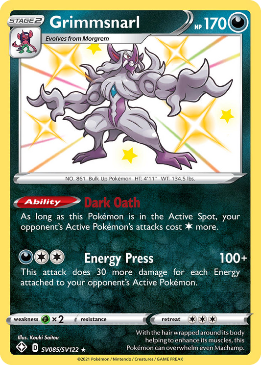 Grimmsnarl - Shining Fates (Secret Rare) [SHF-SV85]