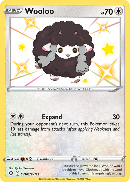 Wooloo - Shining Fates (Secret Rare) [SHF-SV103]