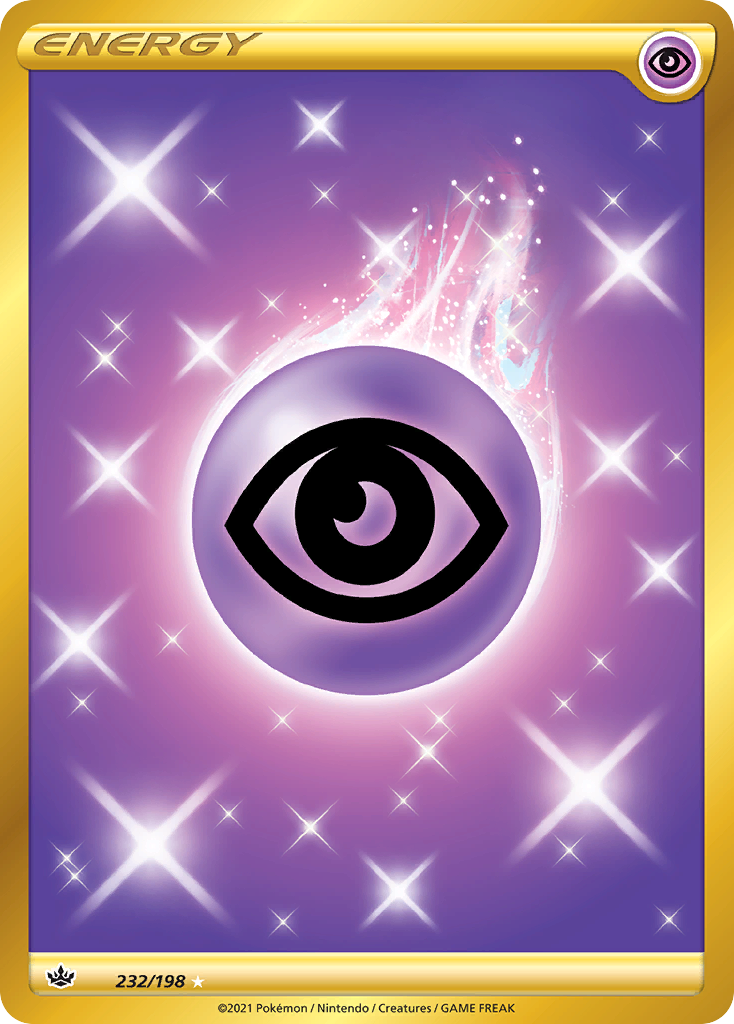 Psychic Energy - Chilling Reign (Secret Rare) [CRE-232]