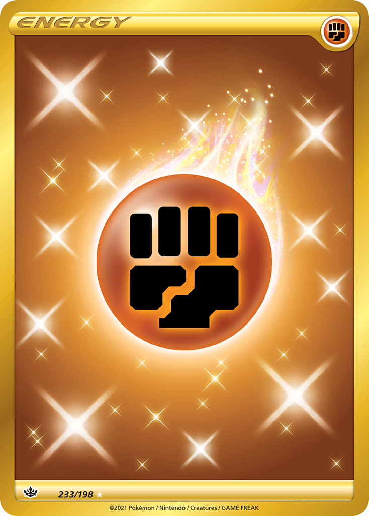 Fighting Energy - Chilling Reign (Secret Rare) [CRE-233]