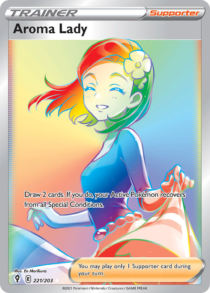Aroma Lady - Evolving Skies (Secret Rare) [EVS-221]