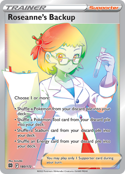 Roseanne's Backup - Brilliant Stars (Secret Rare) [BRS-180]