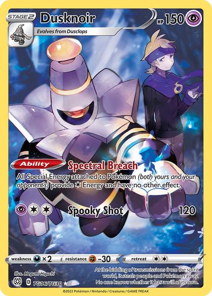 Dusknoir - Brilliant Stars (Holo Rare) [BRS-TG06]